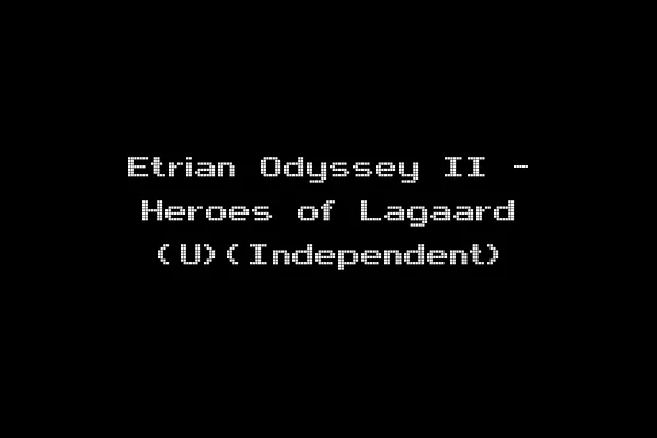 Etrian Odyssey II - Heroes of Lagaard (U)(Independent)