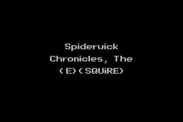 Spiderwick Chronicles, The (E)(SQUiRE)