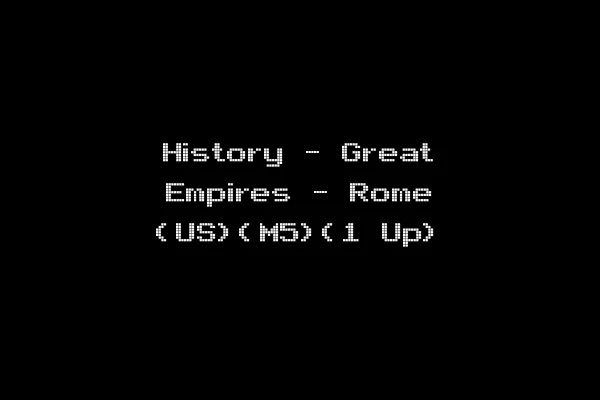 History - Great Empires - Rome (US)(M5)(1 Up)