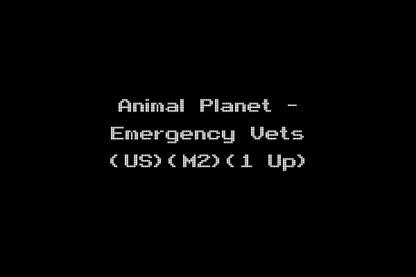 Animal Planet - Emergency Vets (US)(M2)(1 Up)
