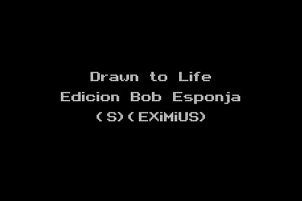 Drawn to Life Edicion Bob Esponja (S)(EXiMiUS)