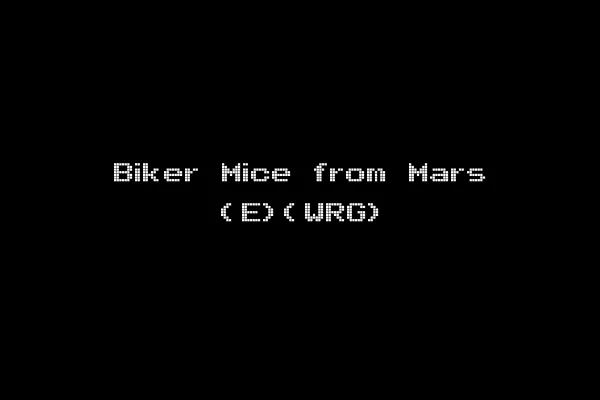 Biker Mice from Mars (E)(WRG)