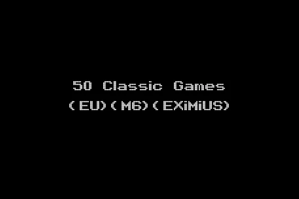 50 Classic Games (EU)(M6)(EXiMiUS)