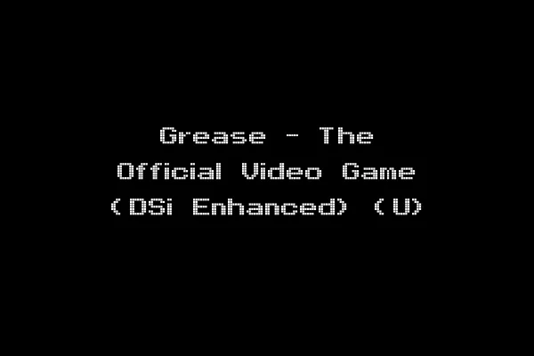 Grease - The Official Video Game (DSi Enhanced) (U)