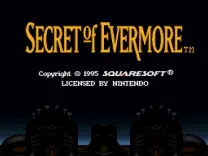 Secret of Evermore (USA) [Hack by Ninakoru v1.0] (Balance Enhancement)