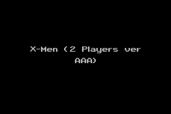 X-Men (2 Players ver AAA)