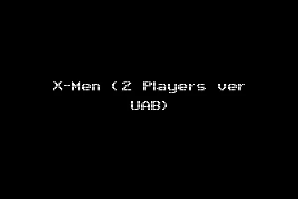 X-Men (2 Players ver UAB)