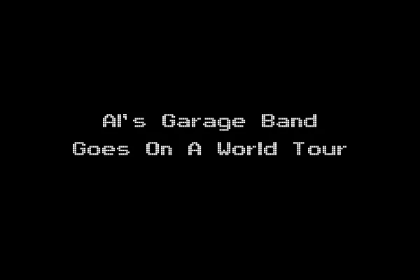 Al's Garage Band Goes On A World Tour