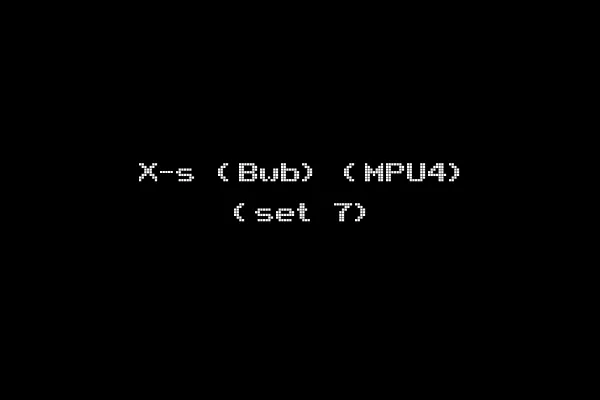X-s (Bwb) (MPU4) (set 7)