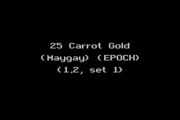 25 Carrot Gold (Maygay) (EPOCH) (1.2, set 1)