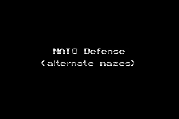 NATO Defense (alternate mazes)