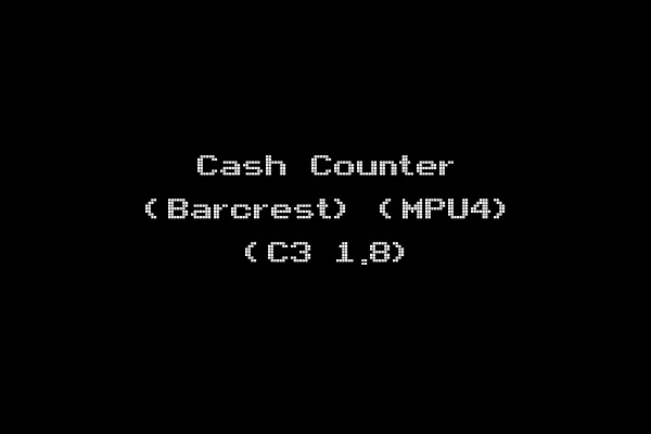 Cash Counter (Barcrest) (MPU4) (C3 1.8)