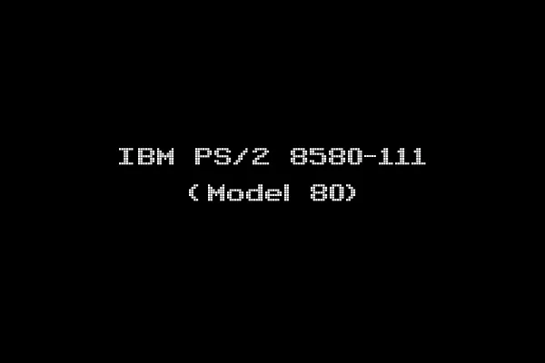 IBM PS/2 8580-111 (Model 80)