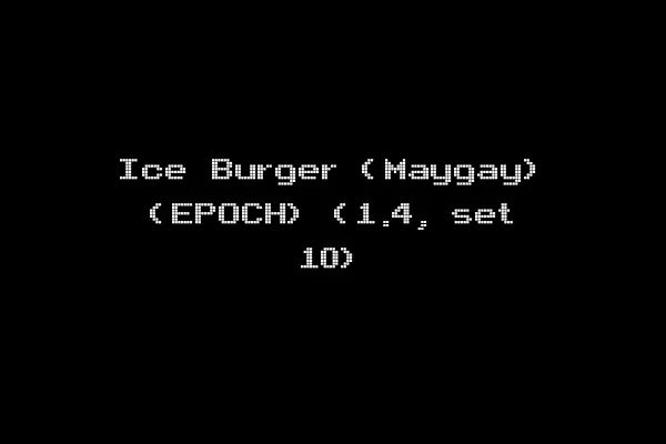 Ice Burger (Maygay) (EPOCH) (1.4, set 10)