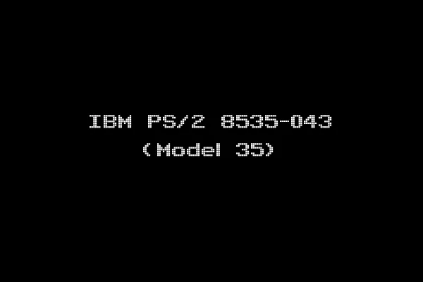 IBM PS/2 8535-043 (Model 35)