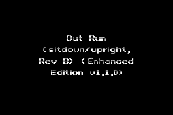 Out Run (sitdown/upright, Rev B) (Enhanced Edition v1.1.0)