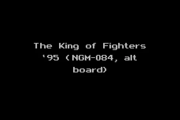 The King of Fighters '95 (NGM-084, alt board)