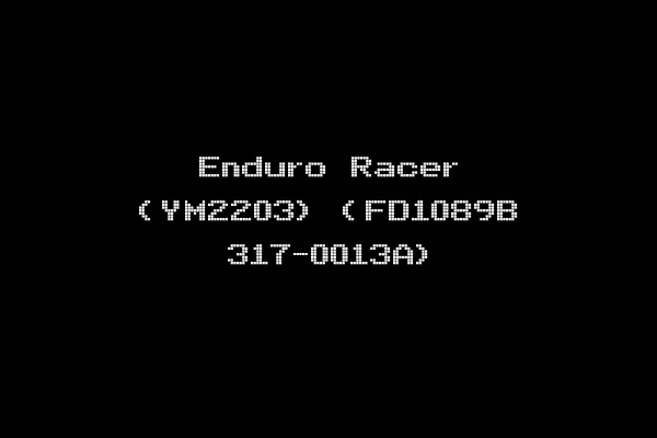 Enduro Racer (YM2203) (FD1089B 317-0013A)