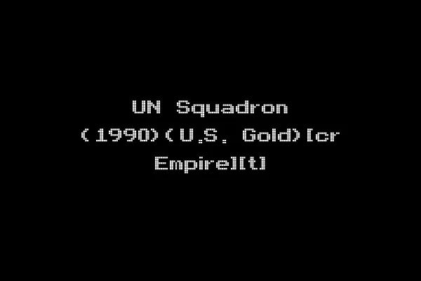 UN Squadron (1990)(U.S. Gold)[cr Empire][t]