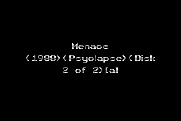 Menace (1988)(Psyclapse)(Disk 2 of 2)[a]