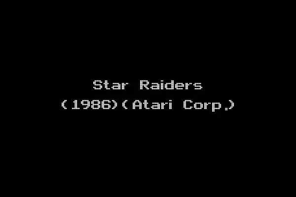 Star Raiders (1986)(Atari Corp.)