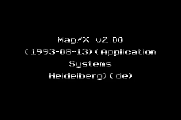 Mag!X v2.00 (1993-08-13)(Application Systems Heidelberg)(de)