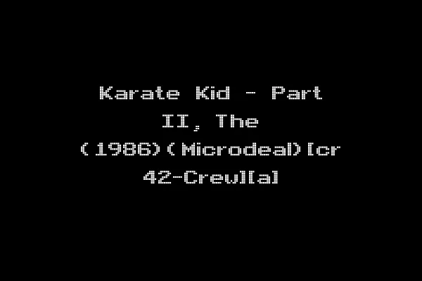 Karate Kid - Part II, The (1986)(Microdeal)[cr 42-Crew][a]