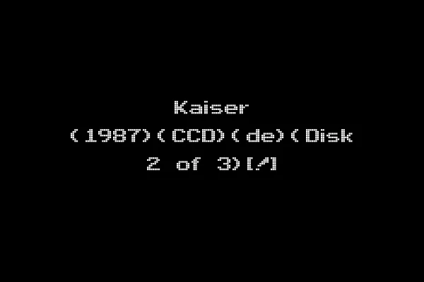 Kaiser (1987)(CCD)(de)(Disk 2 of 3)[!]