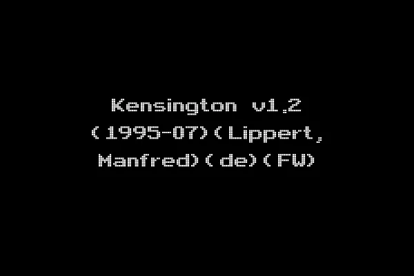 Kensington v1.2 (1995-07)(Lippert, Manfred)(de)(FW)