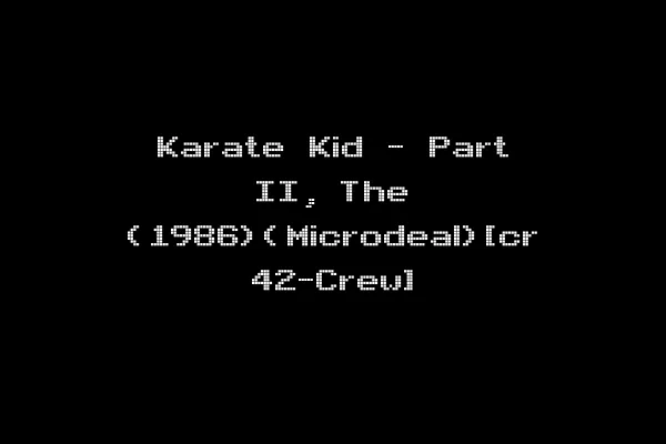 Karate Kid - Part II, The (1986)(Microdeal)[cr 42-Crew]