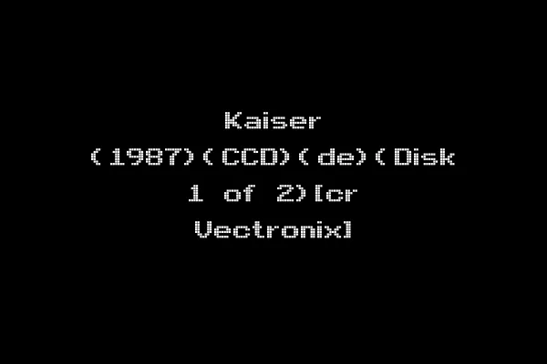 Kaiser (1987)(CCD)(de)(Disk 1 of 2)[cr Vectronix]