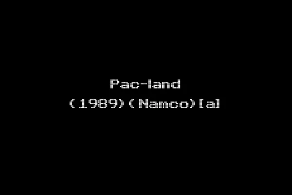 Pac-land (1989)(Namco)[a]