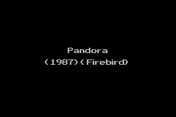 Pandora (1987)(Firebird)