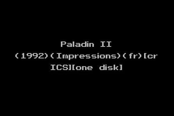 Paladin II (1992)(Impressions)(fr)[cr ICS][one disk]