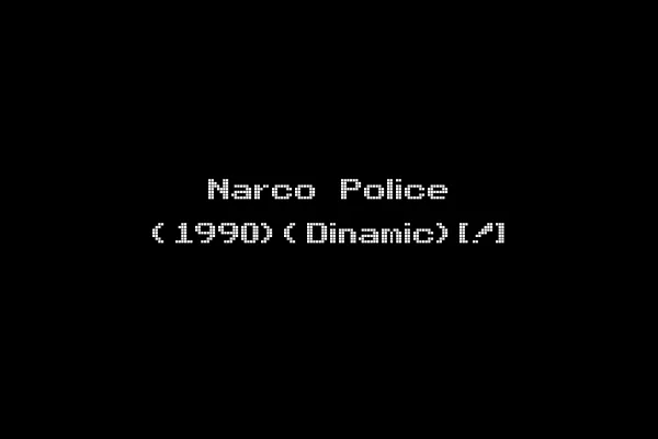 Narco Police (1990)(Dinamic)[!]
