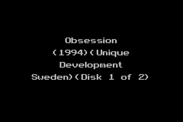 Obsession (1994)(Unique Development Sweden)(Disk 1 of 2)