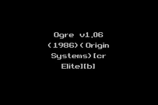 Ogre v1.06 (1986)(Origin Systems)[cr Elite][b]
