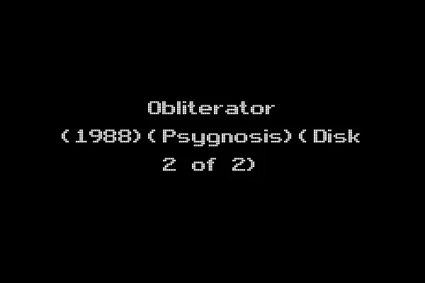 Obliterator (1988)(Psygnosis)(Disk 2 of 2)