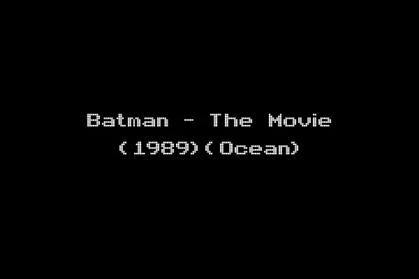 Batman - The Movie (1989)(Ocean)