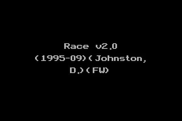 Race v2.0 (1995-09)(Johnston, D.)(FW)