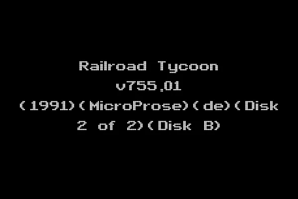 Railroad Tycoon v755.01 (1991)(MicroProse)(de)(Disk 2 of 2)(Disk B)