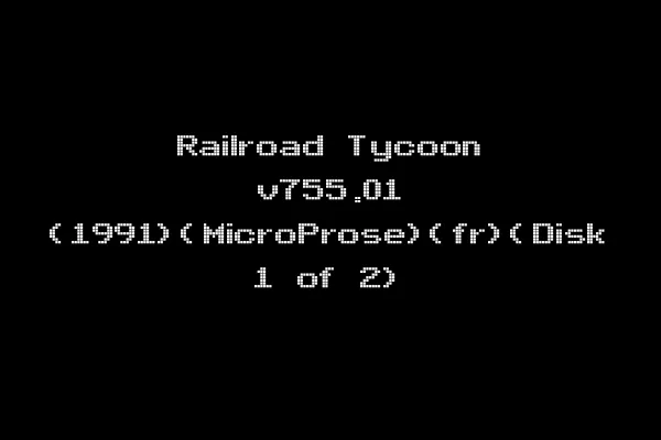 Railroad Tycoon v755.01 (1991)(MicroProse)(fr)(Disk 1 of 2)