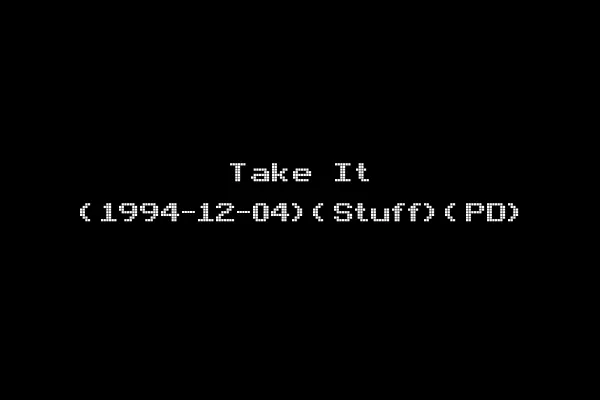 Take It (1994-12-04)(Stuff)(PD)