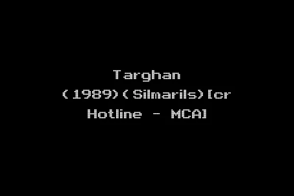 Targhan (1989)(Silmarils)[cr Hotline - MCA]