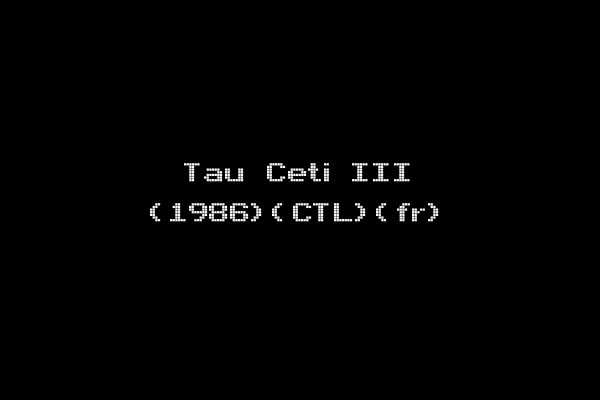 Tau Ceti III (1986)(CTL)(fr)
