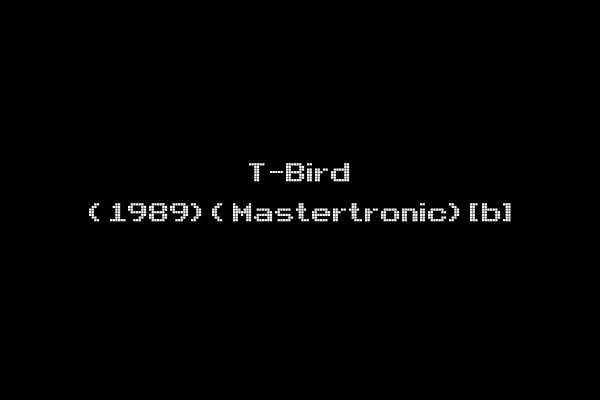 T-Bird (1989)(Mastertronic)[b]