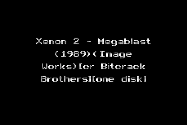 Xenon 2 - Megablast (1989)(Image Works)[cr Bitcrack Brothers][one disk]