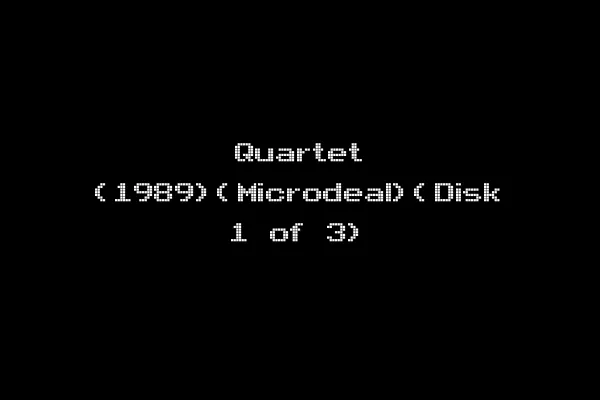 Quartet (1989)(Microdeal)(Disk 1 of 3)