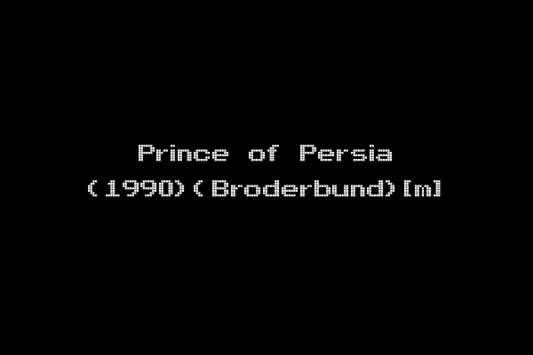 Prince of Persia (1990)(Broderbund)[m]