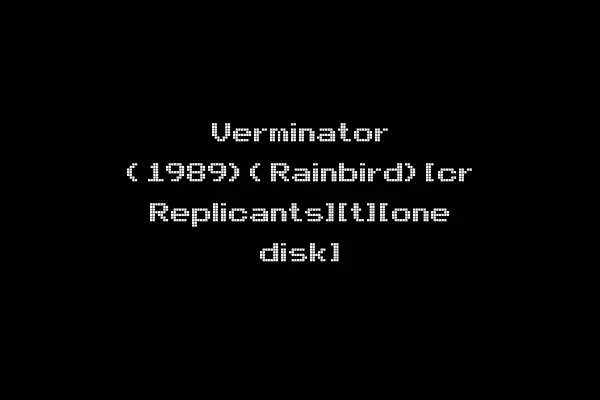 Verminator (1989)(Rainbird)[cr Replicants][t][one disk]